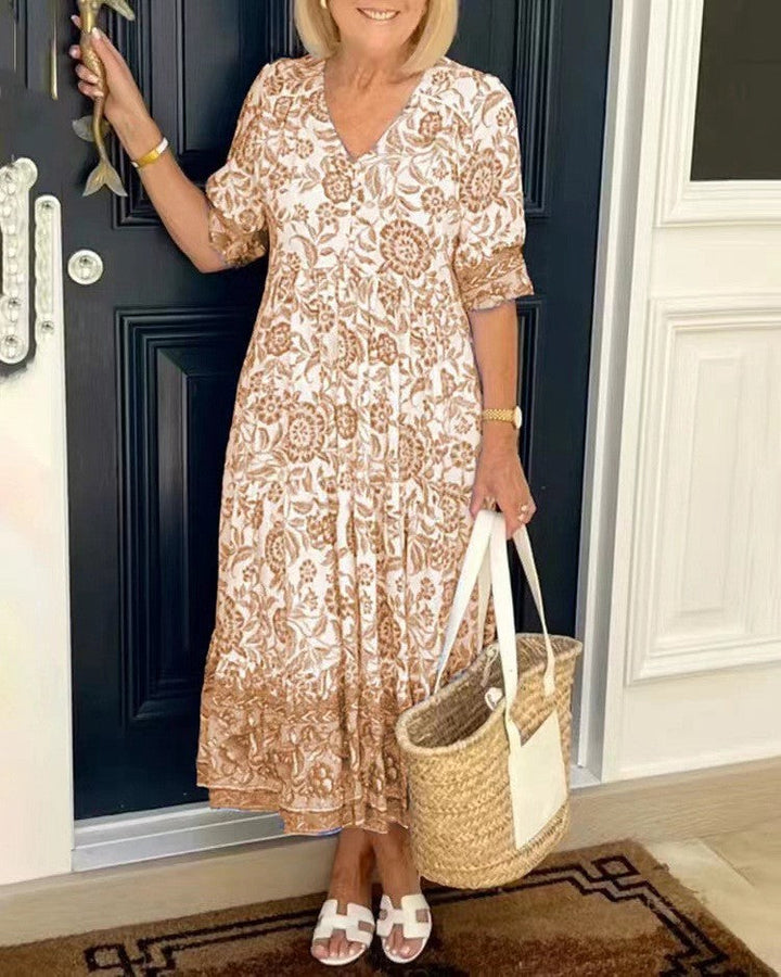 Madison – Lightweight Flowing Dress with Flattering Effect
