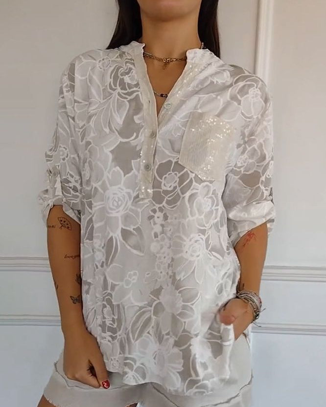 Camila | Blouse Élégante avec Poche