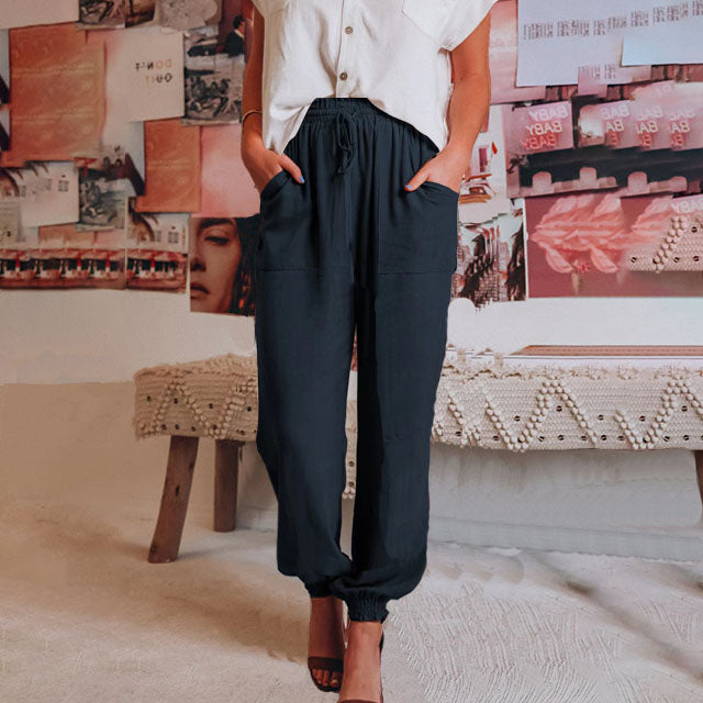 Kaeli – Pantalons Élégants avec Corde
