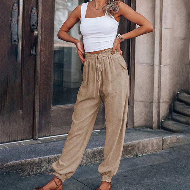 Kaeli – Pantalons Élégants avec Corde