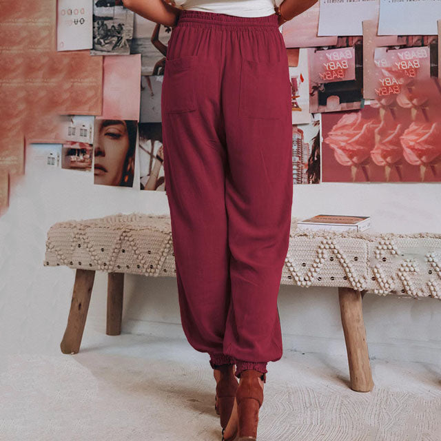 Kaeli – Pantalons Élégants avec Corde