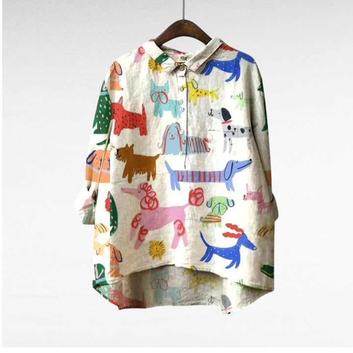 Margaret | Blouse d'été élégante