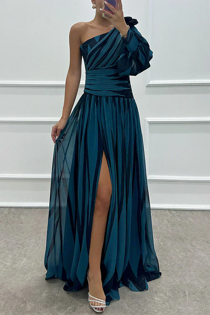 Shiloh | Robe Maxi Rayée Élégante