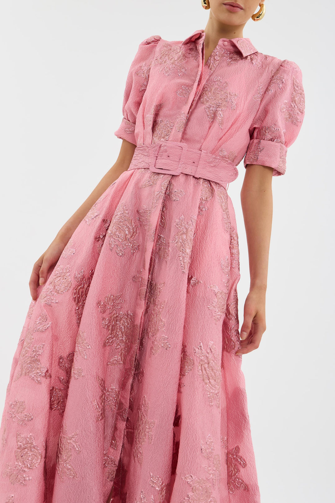 Anabella | Robe à Manches Bouffantes Courtes