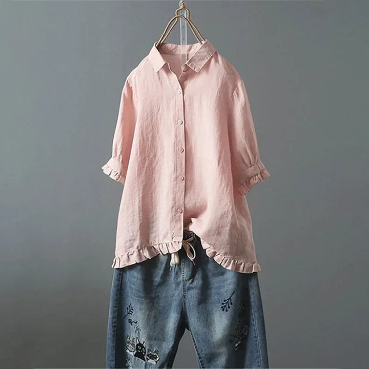 ANNA | Haut Ruffle Quotidien