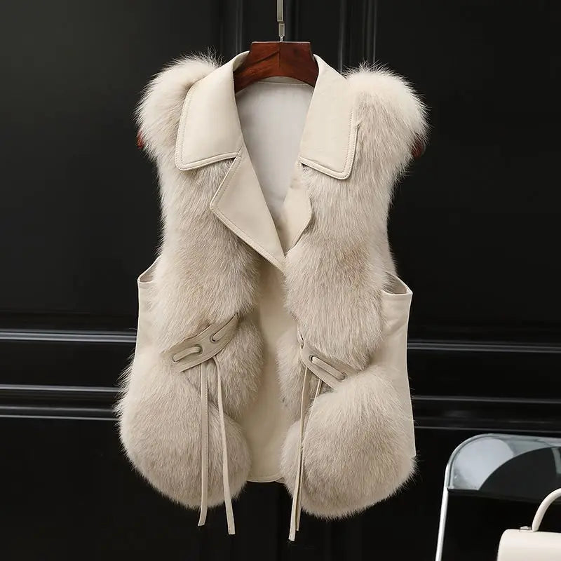 RHIAN – LUXE FAUX FUR VEST