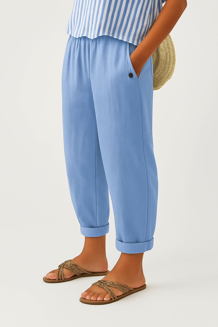 Stella | Pantalons en Lin Éternel