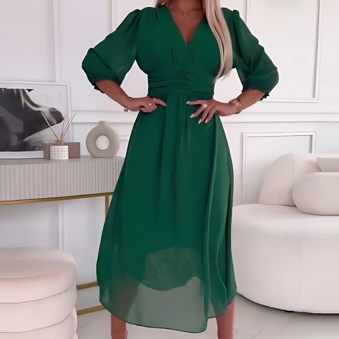 Sophie | Robe Wrap Élégante