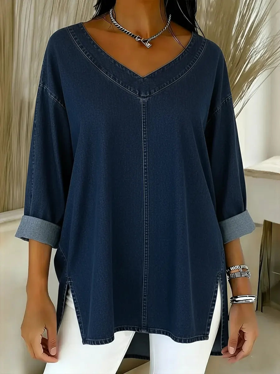 Lucy | Haut en Denim Stylé