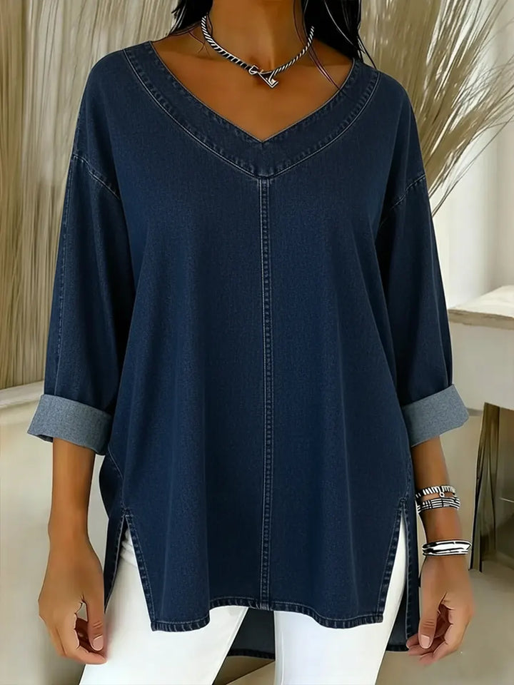 Lucy | Haut en Denim Stylé