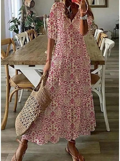 ARIA | Robe Bohème à Couverture du Ventre